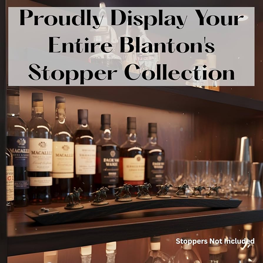 Blanton's ウイスキー用ディスプレイスタンド ブラントン 8 キャップ & ディスプレイ スタンド (非売品